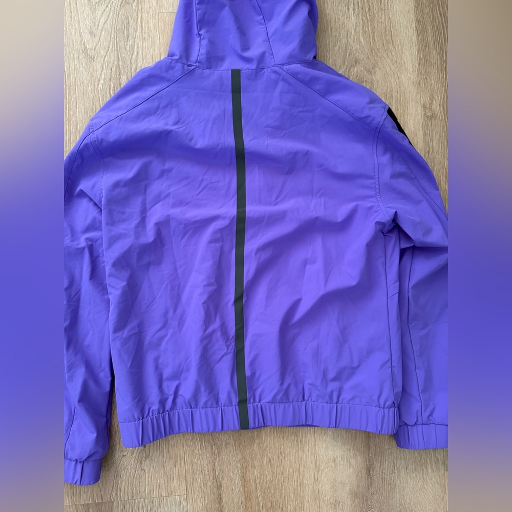 Alphalete Infinity‎ Tech Jacket Purple Black Small Perfect Condition - Picture 4 of 4